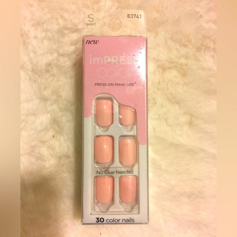 3 for $15 Impress nails light pink